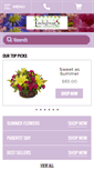 Mobile Screenshot of ladybugsflowers.com